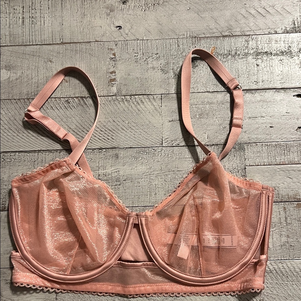 Victoria's Secret Shimmering Pink Bra